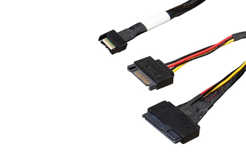 DiliVing 𝐃𝐢𝐋𝐢𝐧𝐤𝐞𝐫 PCIe 5.0 𝐌𝐂𝐈𝐎 x4 to 𝐔.𝟐 𝐍𝐕𝐌𝐞 Adapter,𝐒𝐅𝐅-𝐓𝐀-𝟏𝟎𝟏𝟔 to 𝐒𝐅𝐅-𝟖𝟔𝟑𝟗 Cable with Power, Cable 70CM - Image 2